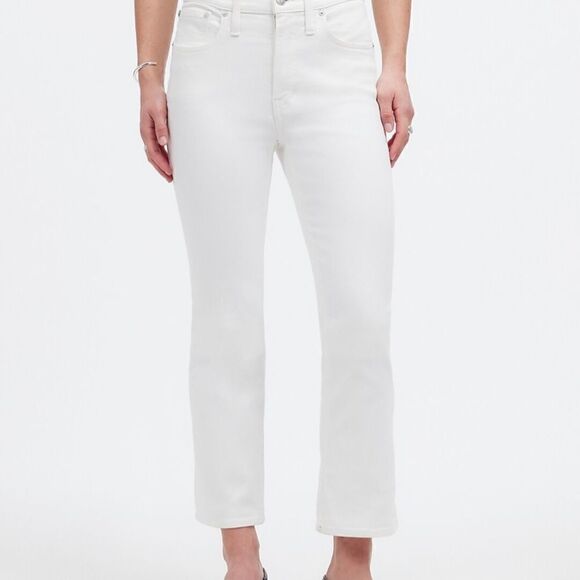 Madewell Kick Out Crop Jeans - Picture 1 of 6